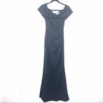 Eliza J  KNOT FRONT OFF THE SHOULDER MAXI DRESS Photo 2