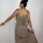 Show Me Your Mumu  tan brown maxi dress size M New Photo 2