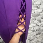 Lovers + Friends EUC  AALIYAH Purple Midi Dress Size Small Photo 5