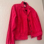 CAbi  Womens XS Pink Corduroy Slightly Cropped Jacket Cheeky Topper #106 Photo 12