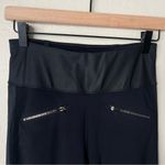 ADAY  throw it higher faux leather leggings small Photo 4