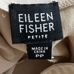 Eileen Fisher NWT  Petite Heavyweight Stretch Silk Georgette Wide Leg Pants Photo 4