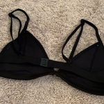 Triangle mesh bikini pink black bikini top Photo 1