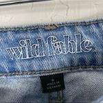 Wild Fable  Light Wash Destroyed High Rise Mom Jean Photo 4