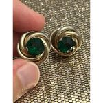 925 sterling silver old fashion no hole earrings amazing h11 9.94g Photo 3