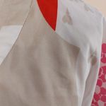 New York and Company Stretch Size Medium Pink Kimono Style Dress Pink Tan Red Photo 6