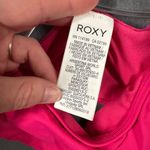 Roxy  Womens‎ Small Pink One Shoulder Tortoise Bikini Top Removeable Strap NWT Photo 3