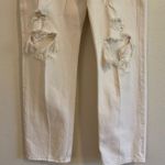 AGOLDE 90s White Distressed Women Jeans Photo 5