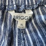 Briggs New York Briggs Woman’s New York Linen Blend Pull on Pants with Pockets size XL Photo 4