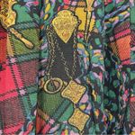 Kurt Geiger Vintage Geiger Pleated 100% pure virgin Wool Midi Skirt size 44 w/pockets FLAW Photo 12