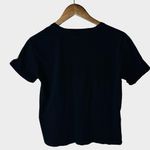 Sandro  Paris Black Graphic T Shirt Play With Your Heart Medium Photo 5