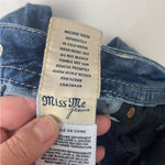 Miss Me  size 31 mid rise easy boot jeans embroidered cowgirl western rodeo blue Photo 8