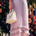 Anthropologie NEW  Foxiedox One Shoulder‎ Maxi Dress, size L, NWT Photo 0