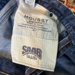 Moussy vintage Jean high bootcut flare Neiman Marcus Blue Cotton rare 31 Photo 7