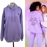 The Mayfair Group I'm So Thankful You Exist Sweatshirt Purple One Size Petite Photo 1