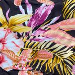 Xhilaration Juniors' Brown Floral Hipster Bikini Bottom - Size Medium - NWT Photo 3