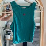 Z Supply Green Teal Crop Tank Watermelon Photo 0