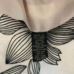 Sherry Taylor Skirt Women L‎ Tan Black Floral Cottage Workwear Earthy Boho Chic Size L Photo 9