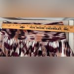 Reiss Josephine ikat flippy berry mini skirt Chiffon Party Summer NWT Size 8 Photo 3