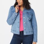 Isaac Mizrahi True Denim Classic Jean Jacket Size 4 Photo 0