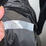 Eloquii  Black Velvet Ruched V-Neck Dress Size 18 Photo 6