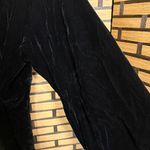 Victoria's Secret  Gold Label Black Crushed Velvet Long‎ Robe Size Small Photo 4