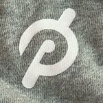 Peloton Chic Fabric Mix Long Sleeve Pullover, logo, color block, retro vibes MED Photo 5