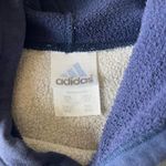Adidas Sweatshirt Grey and Navy Stitched Logo Men’s 2XL Photo 3