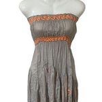 Poupette St. Barth  Embroidered Bandeau Mini Dress size 1 Photo 0