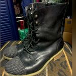 Ralph Lauren  denim supply combat boots utility leather spring winter designer Photo 1
