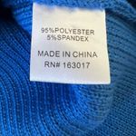 Princess Polly Colbolt Blue Knit Larnee Turtleneck Womens Sweater Blue Small Photo 13