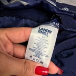 Lands' End  Navy Polka Dot Tankini Size: 8D Photo 6