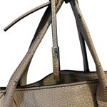 Kenneth Cole Women's grey Leather Tote Bag Zip Closure Casual ‎ Handbag Photo 12