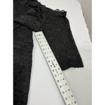 Lane Bryant Womans 26 Black Lace Lined Off The Shoulder Midi Shift Dress Photo 9