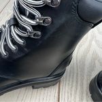 Sorel Women's Lennox Leather Lace-Up STKD WP Boots US6.5 Black / Sea Salt $190 Photo 8