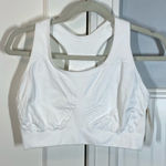 Truekind Reactive Sports Bra white size large NWT gym athletic pickleball‎ golf Photo 0