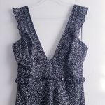 Anthropologie The East Order Leopard Print Mini Ruffle V-Neckline Dress Photo 2