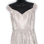 Blondie Nites by Stacy Sklar Off Shoulder Fit and Flare Gown Size 9 Photo 3