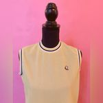 Vintage 60s Queen Casual Yellow Bee High Neck Mesh Athletic Midi Dress Photo 1
