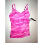 Under Armour NWT Womens Studio Lux  New XS Top Bra Pink Camo Yoga Pilates Barre Photo 2