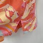 JESS LEA BOUTIQUE Tunic Top Extra Large Blouse Watercolor Pastel Made in USA Pink Size XL Photo 4