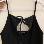 ZARA Ribbed Dress With Cut-Out Detail Photo 5