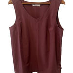 Fig Mauve Sleeveless Top‎ Purple Size L Photo 0