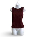 Travis Ayers Wine Red Blazer and Blouse Set Size 6 Photo 2