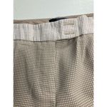 The Limited  Women’s Tan & White Cropped Pants Size‎ 10 Inseam 25” Photo 5