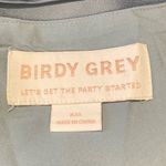 Birdy Grey  pale slightly dusty blue colored cowl neck slip dress tie back. XXL Photo 4