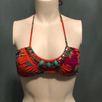 Victoria's Secret Victoria’s Secret Small Colorful Jeweled Bikini Photo 0