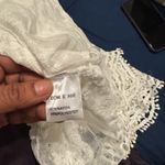 Eomenie. Vancavoo Beach Cover Up for Women Crochet Beach Dress Swimwear Lace Cover Ups Women's Beachwear Summer V Neck Floral Bikini Swimsuit Beach Sarongs See Through Hollow Out Dress(White) Photo 10