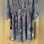 Anthropologie NWT Floreat Zharah Snake Skin Print Peasant Dress size LargeP Photo 4