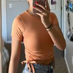 Olivia Rae Orange Tie Top! Photo 0